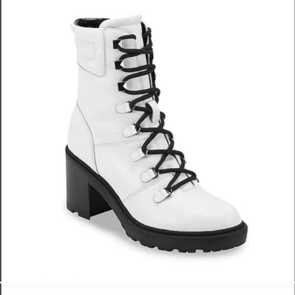 Marc Fisher Laboni Combat Boot - Picture 2 of 10